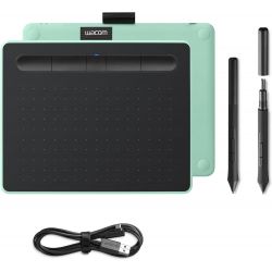 TABLETTE WACOM - INTUOS MEDIUM BLUETOOTH, BLACK/GREEN