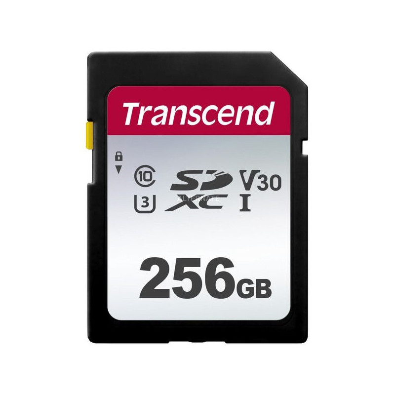 CARTE MEMOIRE MICRO SDXC 256 GO TRANSCEND CLASSE 10 NAND