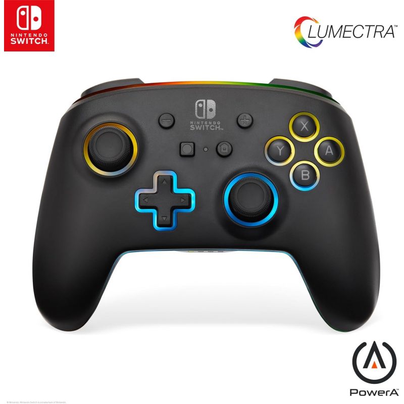 MANETTE SANS FIL AMELIOREE POUR SWITCH- LUMECTRA