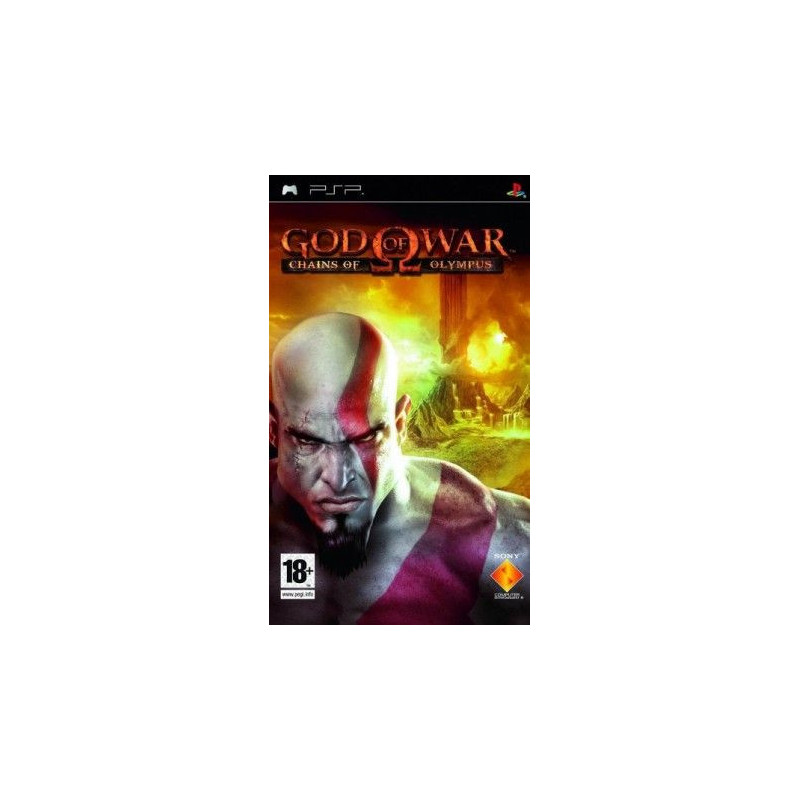 GOD OF WAR CHAIN OF OLYMPUS PSP OCC