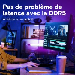 DDR5 5600 MHZ CRUCIAL (16 GO 1X16 ) CT16G56C46U5