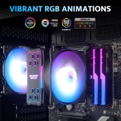 VENTIRAD DF Z4 PRO MIST BLACK (INTEL/AMD AM5) TDP UP 200W