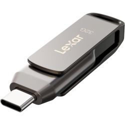 CLE USB LEXAR 32GO USB 3.1 + TYPE C JUMPDRIVE D400
