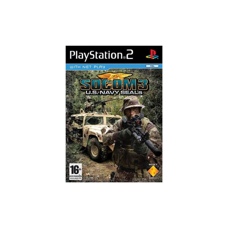 SOCOM 3:US NAVY SEALS PLAT PS2 OCC