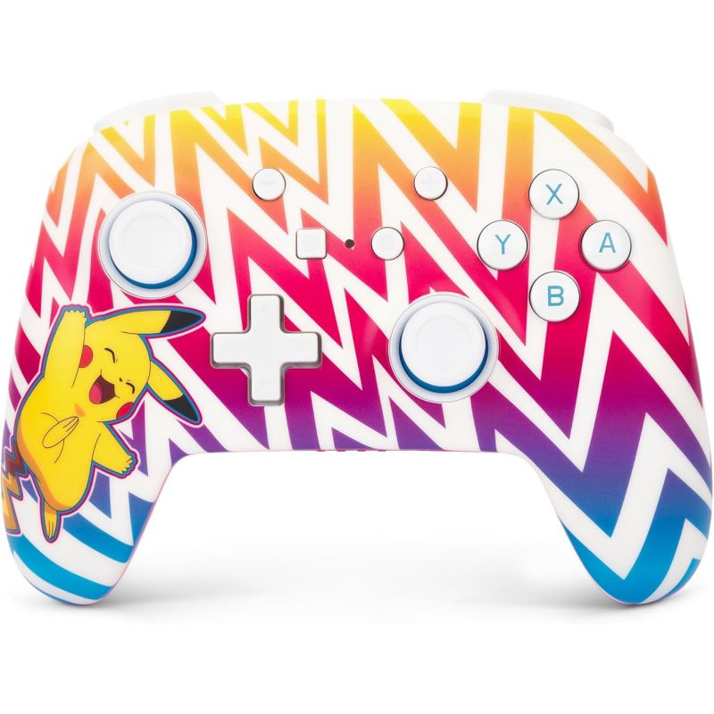 Manette sans fil Power A Enhanced Wireless Controller - Vibrant Pikachu Switch