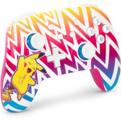 Manette sans fil Power A Enhanced Wireless Controller - Vibrant Pikachu Switch