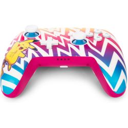 Manette sans fil Power A Enhanced Wireless Controller - Vibrant Pikachu Switch