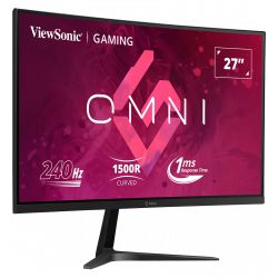 ECRAN INCURVE GAMING VIEWSONIC 27 POUCES LED - VX2719-PC-MHD / 240HZ /1080P/1500R/HP
