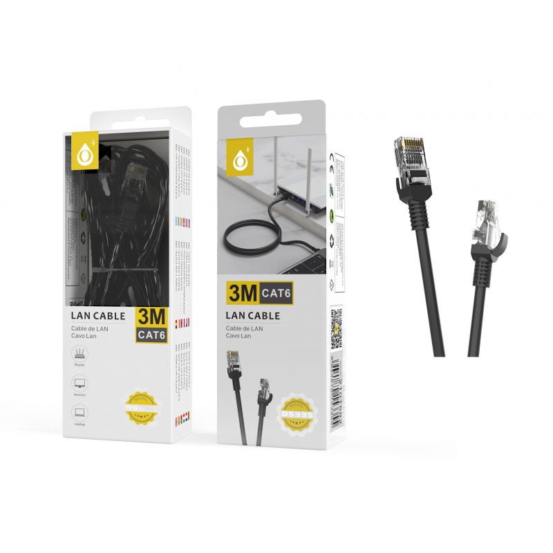 Câble Ethernet RJ45 - 3 M - B5335- noir