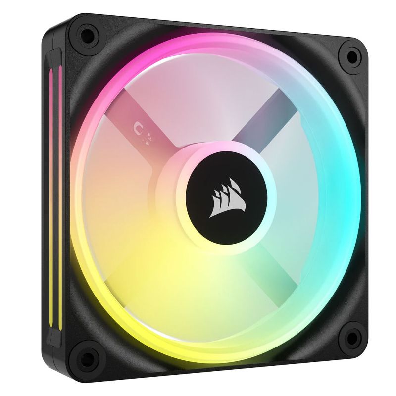 Ventilateur Boitier Corsair iCUE LINK QX120 RGB Expansion Kit (Noir)