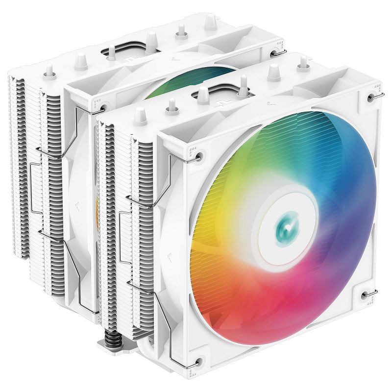 VENTIRAD DEEPCOOL AG620 WH ARGB PROCESSEUR REFROIDISSEUR AIR 12 CM WHITE TDP 260W