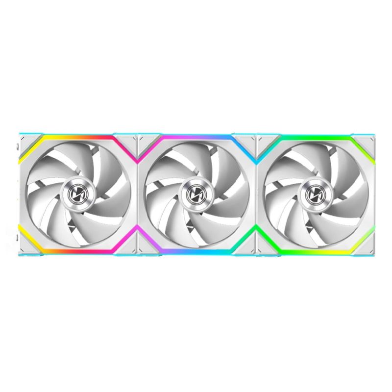 VENTILATEUR BOITIER PACK DE 3 120MM LIAN-LI UNI FAN SL ARGB PWM SANS FIL - BLANC