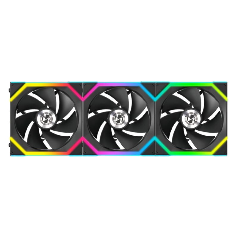 VENTILATEUR BOITIER PACK DE 3 120MM LIAN-LI UNI FAN SL ARGB PWM SANS FIL - NOIR