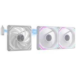 VENTILATEUR BOITIER DF GAUSS G16 3IN1 WHITE