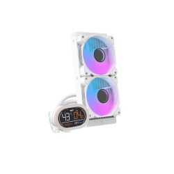 AIO ( KIT WATERCOOLING ) DF DH240D WHITE (MAGNETIC SCREEN)