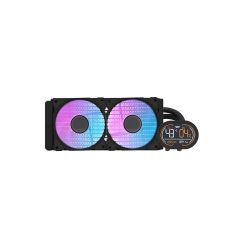 AIO ( KIT WATERCOOLING ) DF DH240D BLACK (MAGNETIC SCREEN)