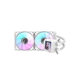AIO ( KIT WATERCOOLING ) DF DV240S WHITE (MAGNETIC SCREEN)