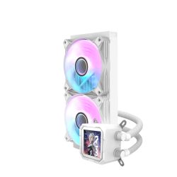 AIO ( KIT WATERCOOLING ) DF DV240S WHITE (MAGNETIC SCREEN)