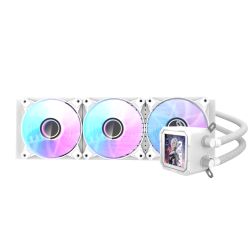AIO ( KIT WATERCOOLING ) DF DV360S WHITE (MAGNETIC SCREEN)
