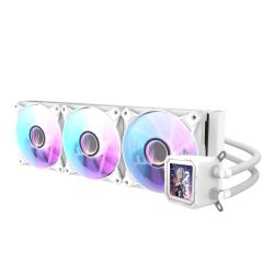 AIO ( KIT WATERCOOLING ) DF DV360S WHITE (MAGNETIC SCREEN)