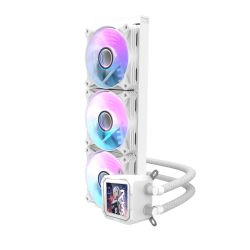 AIO ( KIT WATERCOOLING ) DF DV360S WHITE (MAGNETIC SCREEN)