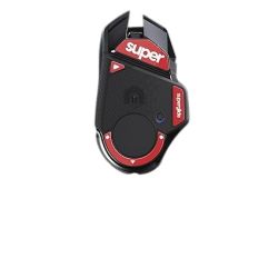 PATINS VERRE V2 MODDING SUPERGLIDE- LOGITECH G502 - ROUGE