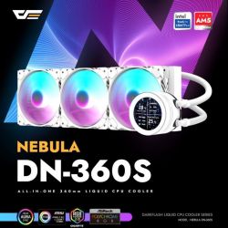 AIO ( KIT WATERCOOLING ) DF DN360S WHITE + IPS SCREEN
