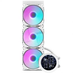 AIO ( KIT WATERCOOLING ) DF DN360S WHITE + IPS SCREEN