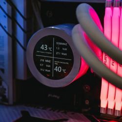 AIO ( KIT WATERCOOLING ) DF DN360S BLACK + IPS SCREEN