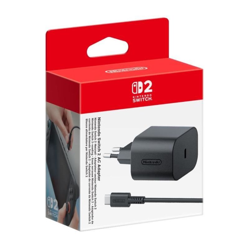 Chargeur Adaptateur Secteur Nintendo Switch 2