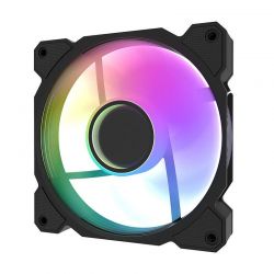 VENTILATEUR BOITIER DF DR08 SINGLE FAN BLACK