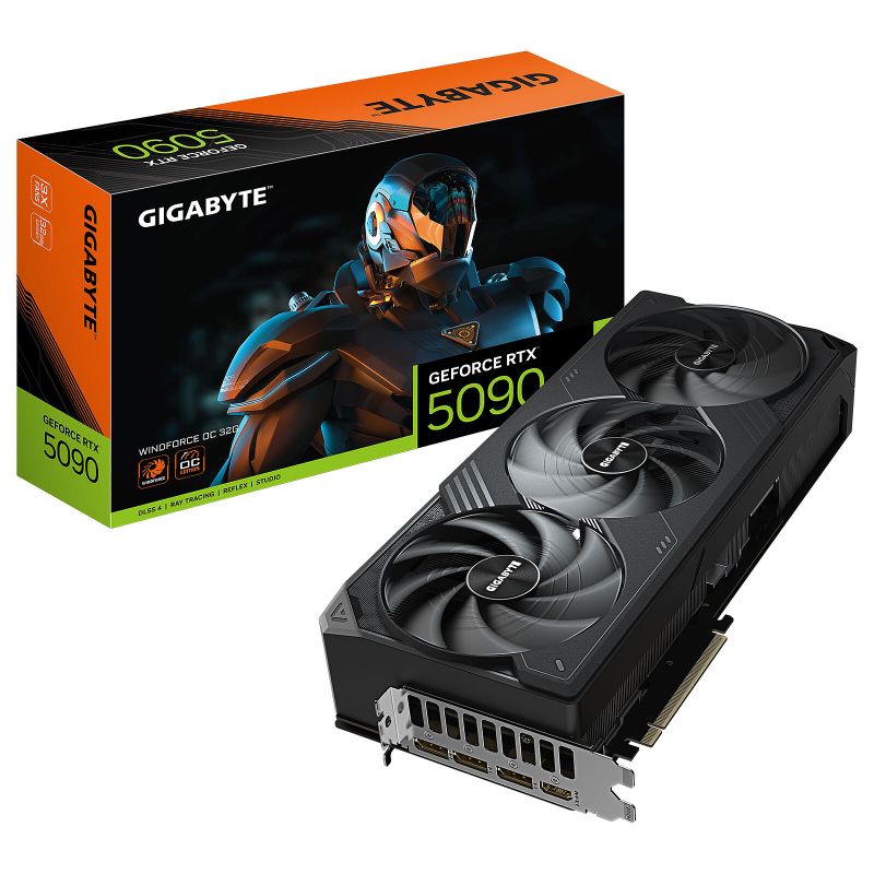 CARTE GRAPHIQUE Gigabyte GeForce RTX 5090 WINDFORCE OC 32G