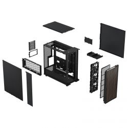 BOITIER FRACTAL DESIGN NORTH XL CHARCOAL BLACK