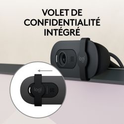 WEBCAM LOGITECH - BRIO 100 (1080P) BLACK