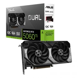 CARTE GRAPHIQUE ASUS RTX 5060 Ti DUAL O16G
