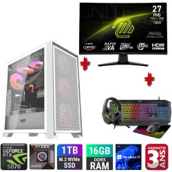 PACK PC GAMER SHADOW X ( ECRAN + PC GAMER + PACK 4 EN 1)