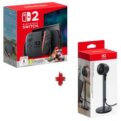 BUNDLE CONSOLE NINTENDO SWITCH 2 + MARIO KART WOLRD + CAMERA