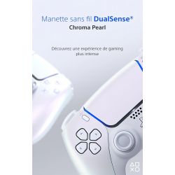 MANETTE PS5 DUALSENSE CONTROLLER CHROMA PEARL