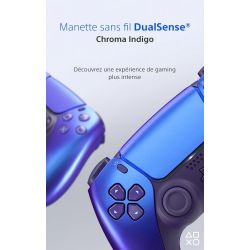 MANETTE PS5 DUALSENSE CHROMA INDIGO