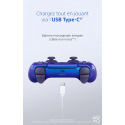 MANETTE PS5 DUALSENSE CHROMA INDIGO