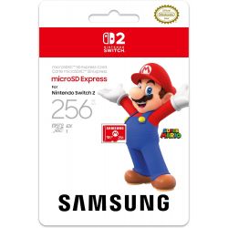 Carte Memoire Micro Sd Express 256go SAMSUNG SWITCH 2