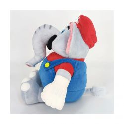Peluche Super Mario Wonder - Mario Eléphant 27 cm
