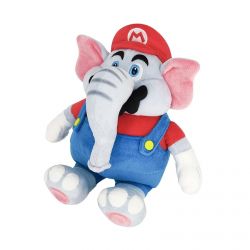 Peluche Super Mario Wonder - Mario Eléphant 27 cm