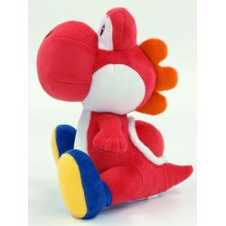 PELUCHE Super Mario - Yoshi Rouge 20 cm