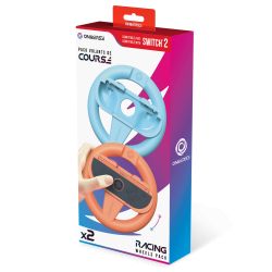Pack de 2 supports manette volants de course - Orange/Bleu ONIVERSE (SWITCH 2)