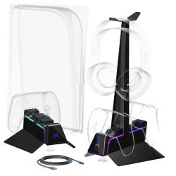 ONIVERSE - STATION X3 DE RECHARGE RAPIDE NOIR (PS5)