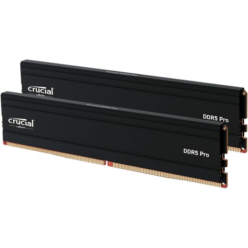 DDR 5 16 GO 5600 MHZ CRUCIAL PRO DIMM 128G (2x64G)