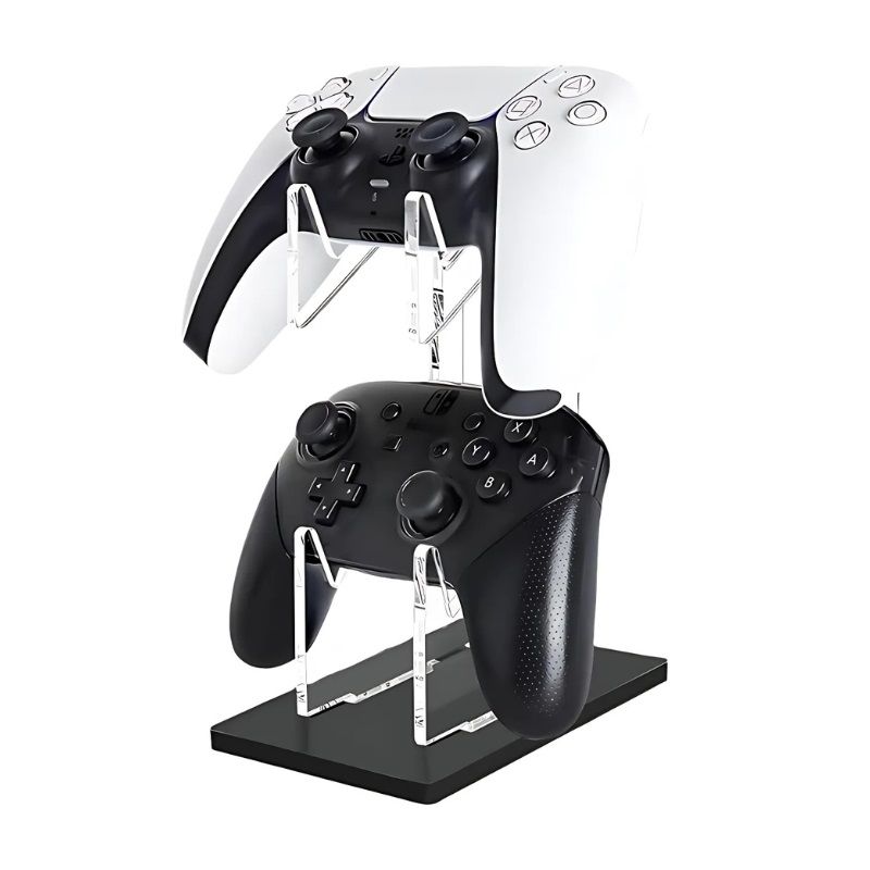 Stand Universal x2 Controllers Transparent Storage