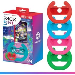 undle Code de Jeu Nickelodeon Kart Racers 2: Grand Prix + 4 volants (SWITCH)
