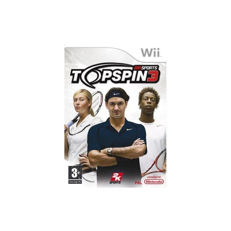 TOP SPIN 3 WII VF OCC